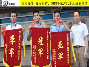 同心逐夢，聚力向前，廣業(yè)電子2018年度拔河比賽圓滿舉行